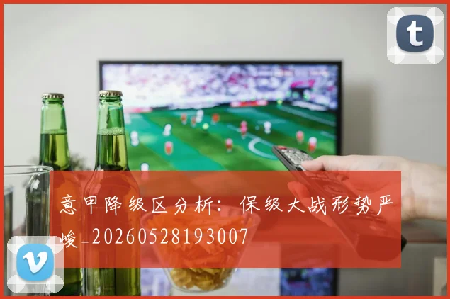 意甲降级区分析：保级大战形势严峻_20260528193007